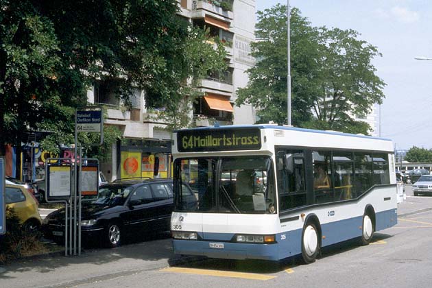 VBZ Oerlikon Bahnhof Nord - 2003-07-12